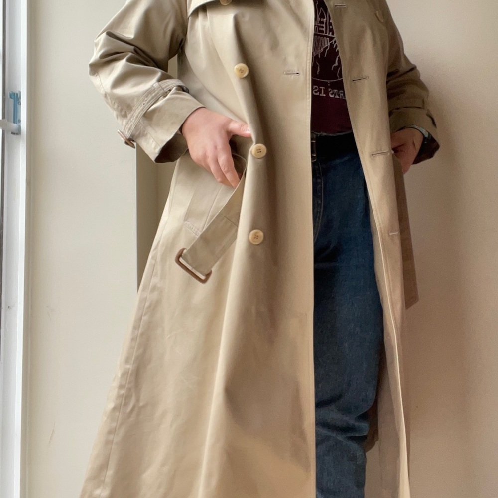 SANYO SAKS FIFTH AVE TRENCHCOAT